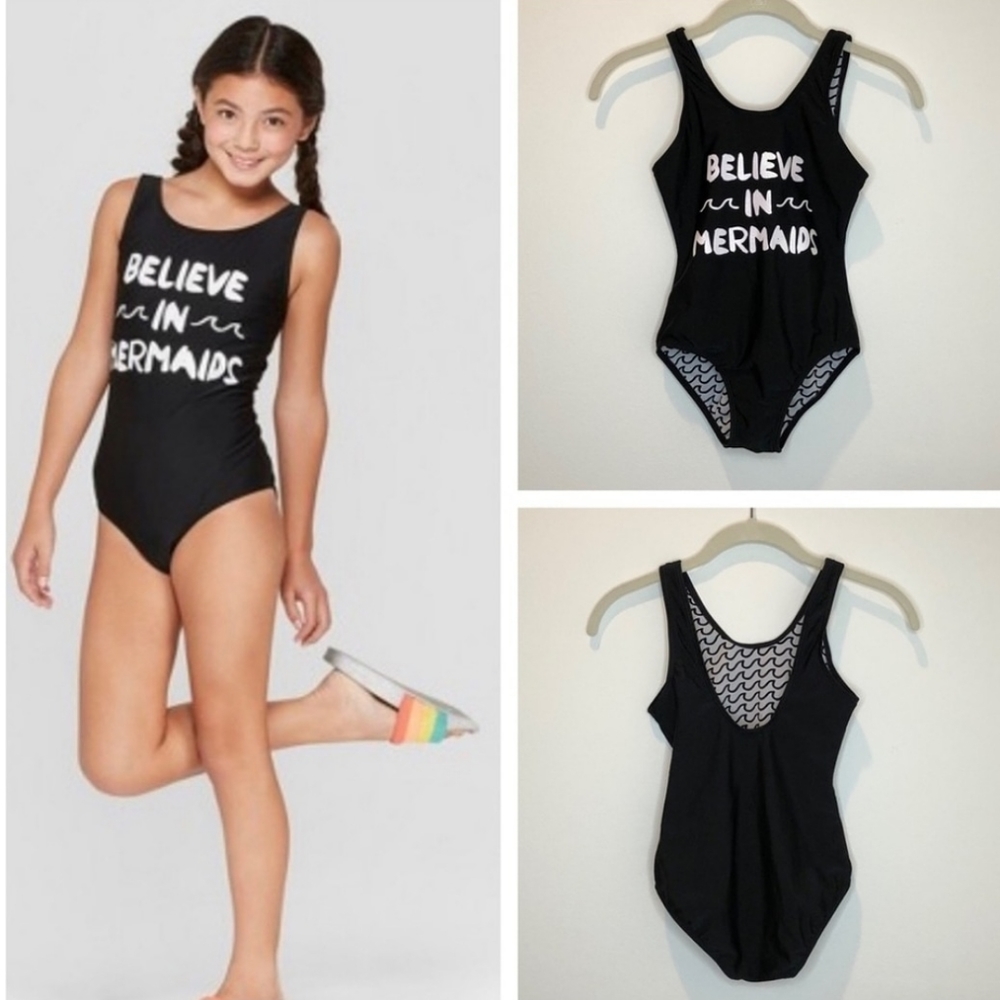 Girl's Believe in Mermaids Swimsuit